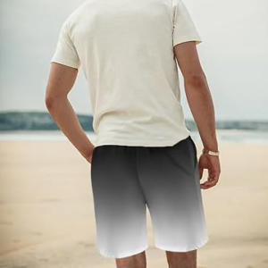 Men's Quick Dry Swim Trunks Mesh Lined Beach Shorts with Pockets